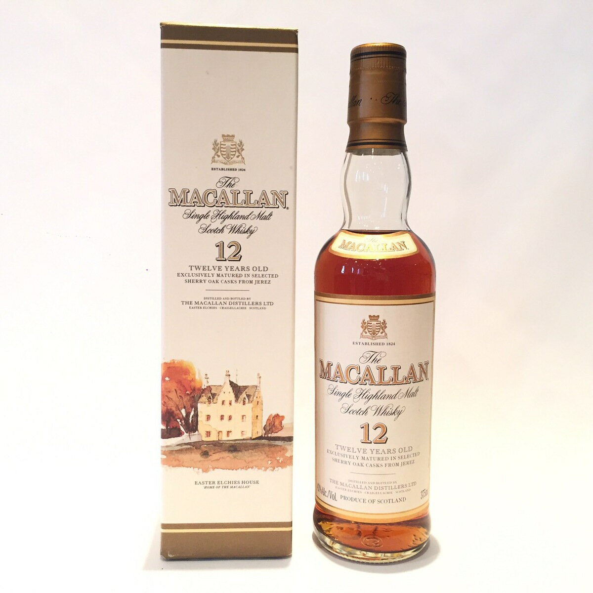 }bJ Macallan 12 Years Old 43% / 37.5cl
