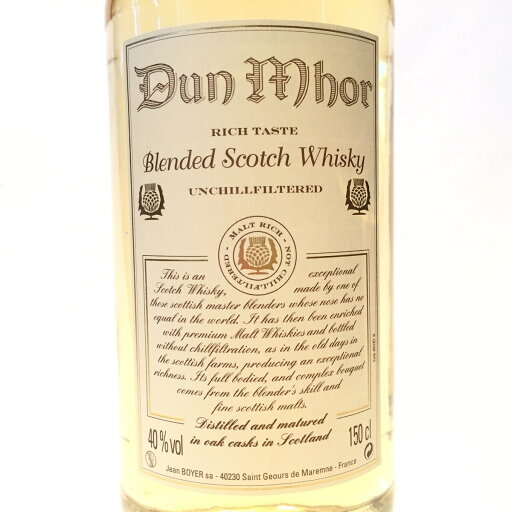 Dun Mhor Jean Boye r40 % vol / 150 cl Oak Cask matured