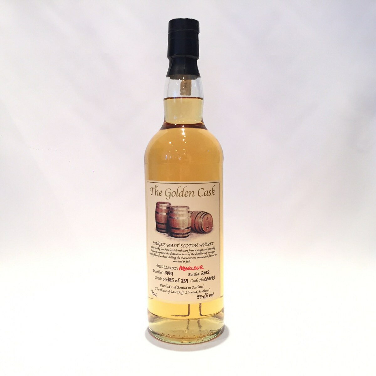 アベラワー Aberlour The House of MacDuff The Golden Cask 1994-2012 59.6%/ 70cl One of 234