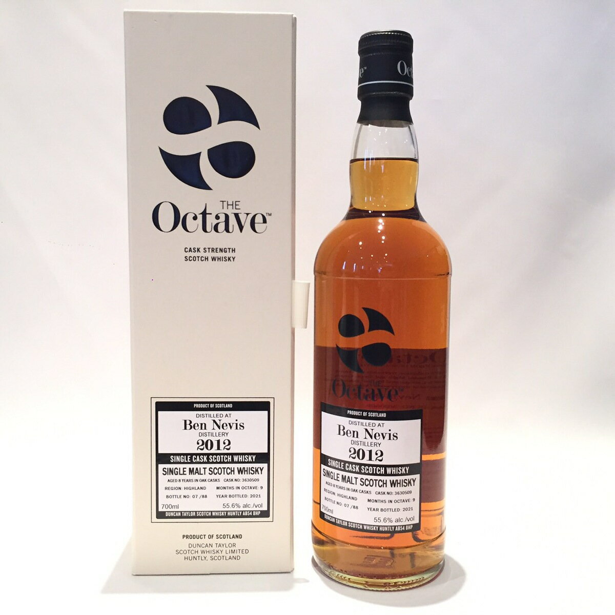 ベン・ネビスBen NevisDuncan Taylor & Co. Ltd.the Octave2012-202155.6% alc / vol / 700mlOne of 88Oak Cask maturedEx Sherry Octave Finish