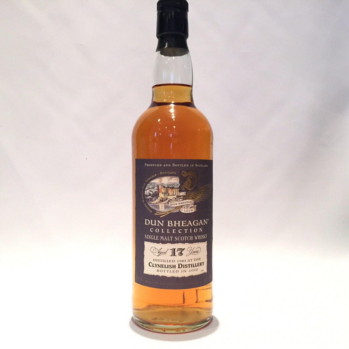 クライヌリッシュ Clynelish William Maxwell & Co. Ltd. Dun Bheagan 1983-2000 17 Years old 43% alc / vol / 700 ml