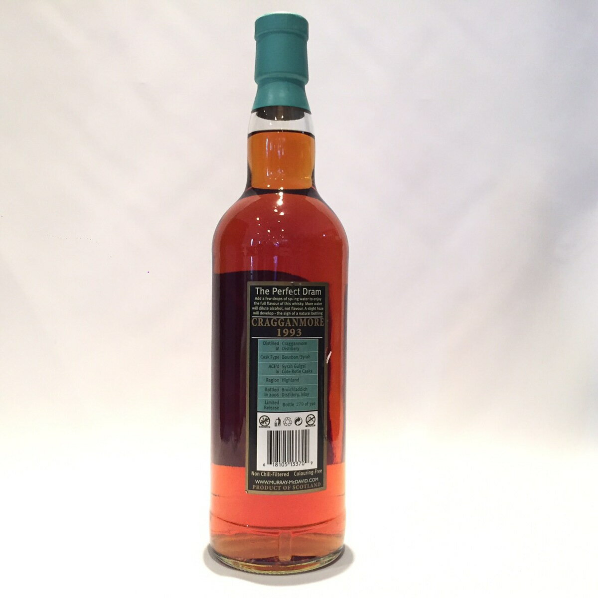 クラガンモアCragganmoreMurray McDavidPainters Collection1993-200613 Years old59.1%ALC. / VOL. / 700MLBourbon Cask maturedSyrah Finish