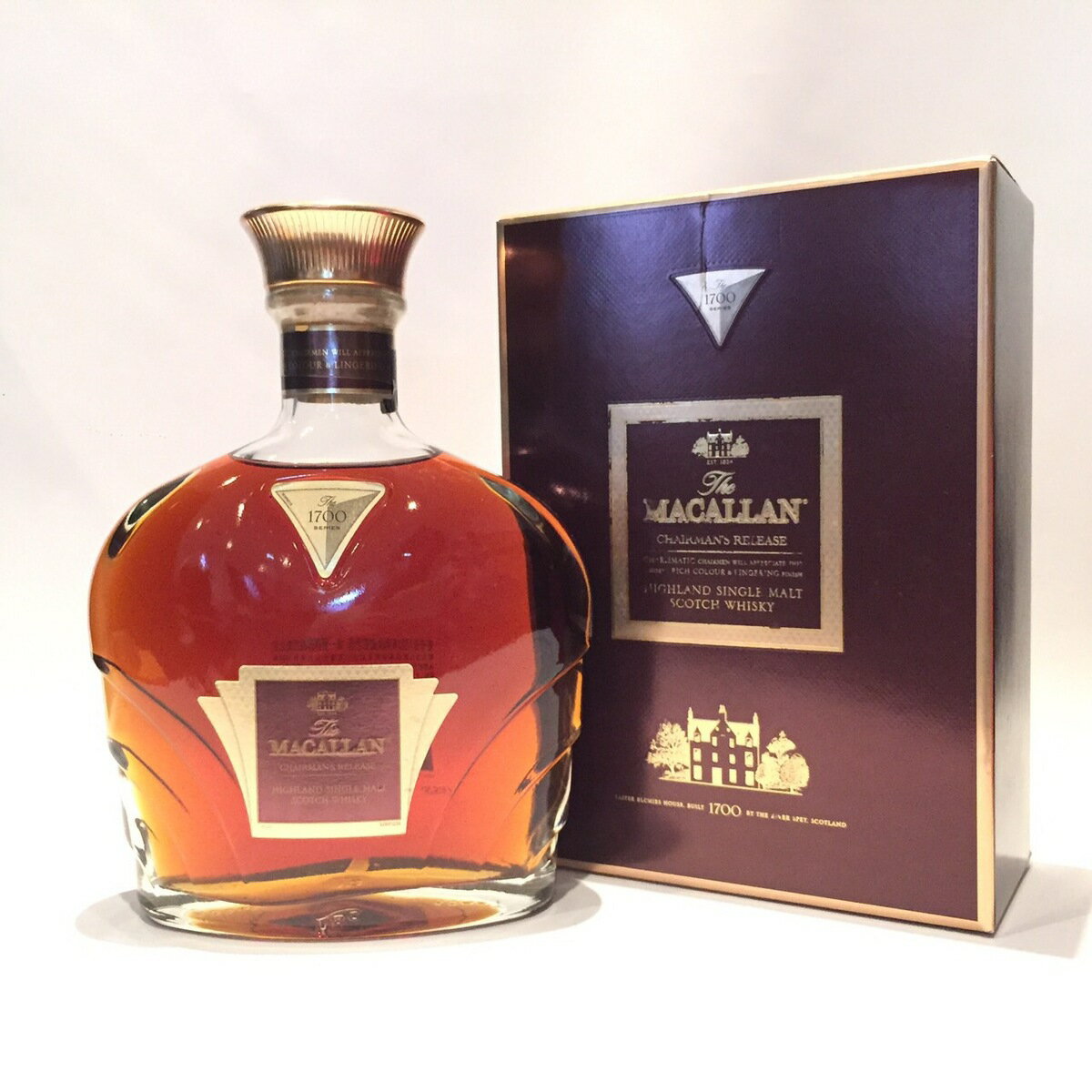 ޥå ޥ ꡼1700꡼ Macallan Chairman's Release 1700 series 43% / 700ml