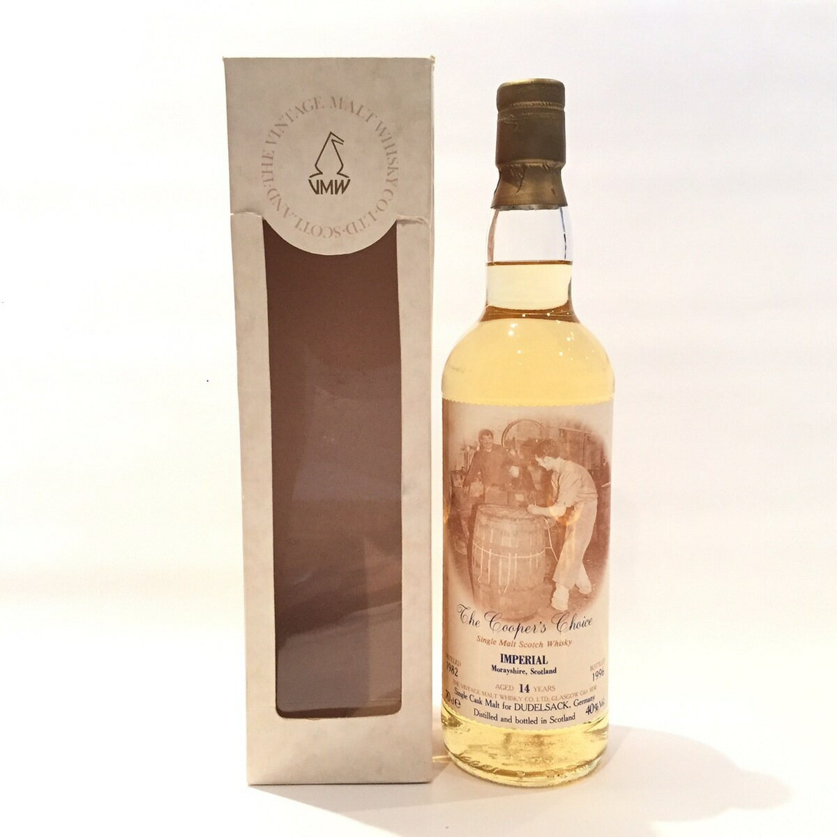 CyAImperialThe Vintage Malt Whisky Co.The Cooper`s Choice1982 - 199614 Years old40% Vol. / 70 cl