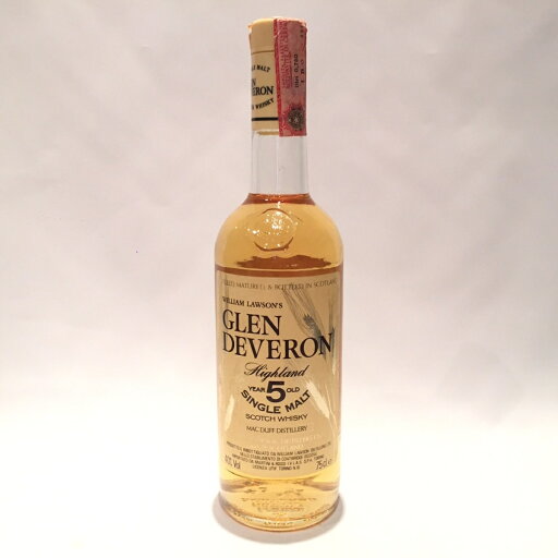 マクダフMacduffGlen DeveronOriginal Bottling5 Years old40% Vol / 75 clMartini & Rossi マクダフMacduffGlen DeveronOriginal Bottling5 Years old40% Vol / 75 clMartini & Rossi