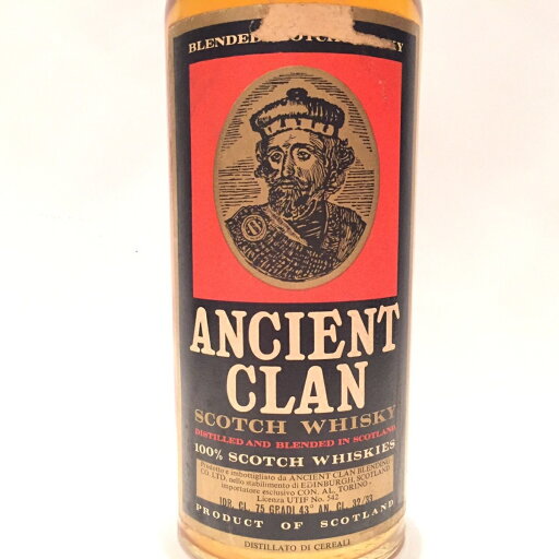 エンシェント・クランAncient ClanAncient Clan Blending8 Years oldGRADI 43° / CL. 75