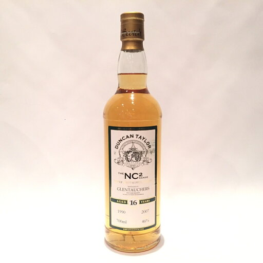 グレントファースGlentauchersDuncan TaylorThe NC² Range1990 - 200716 Years oldAlc/Vol: 46% / 700ml