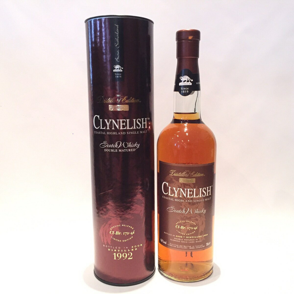 クライヌリッシュ Clynelish Original Bottling Distillers Edition Double Matured 1992 - 2009 46%vol / 70cl Oloroso Seco Cask Finish