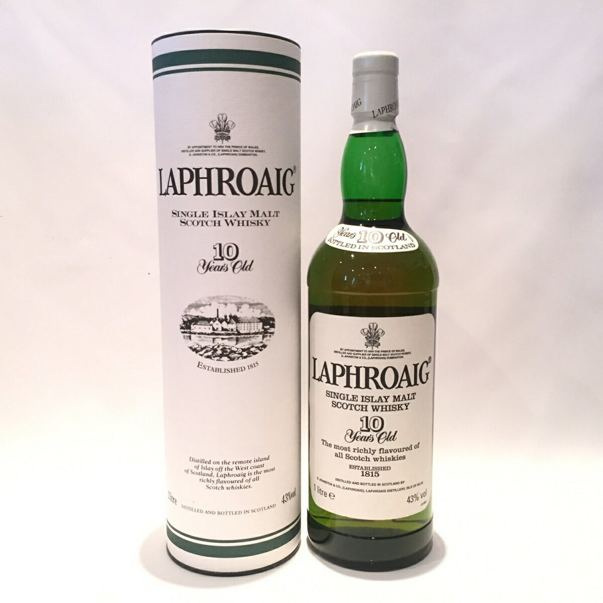 ラフロイグLaphroaigOriginal Bottling10 Years old43% vol / 70cl Jacobi GmbH & Co KG