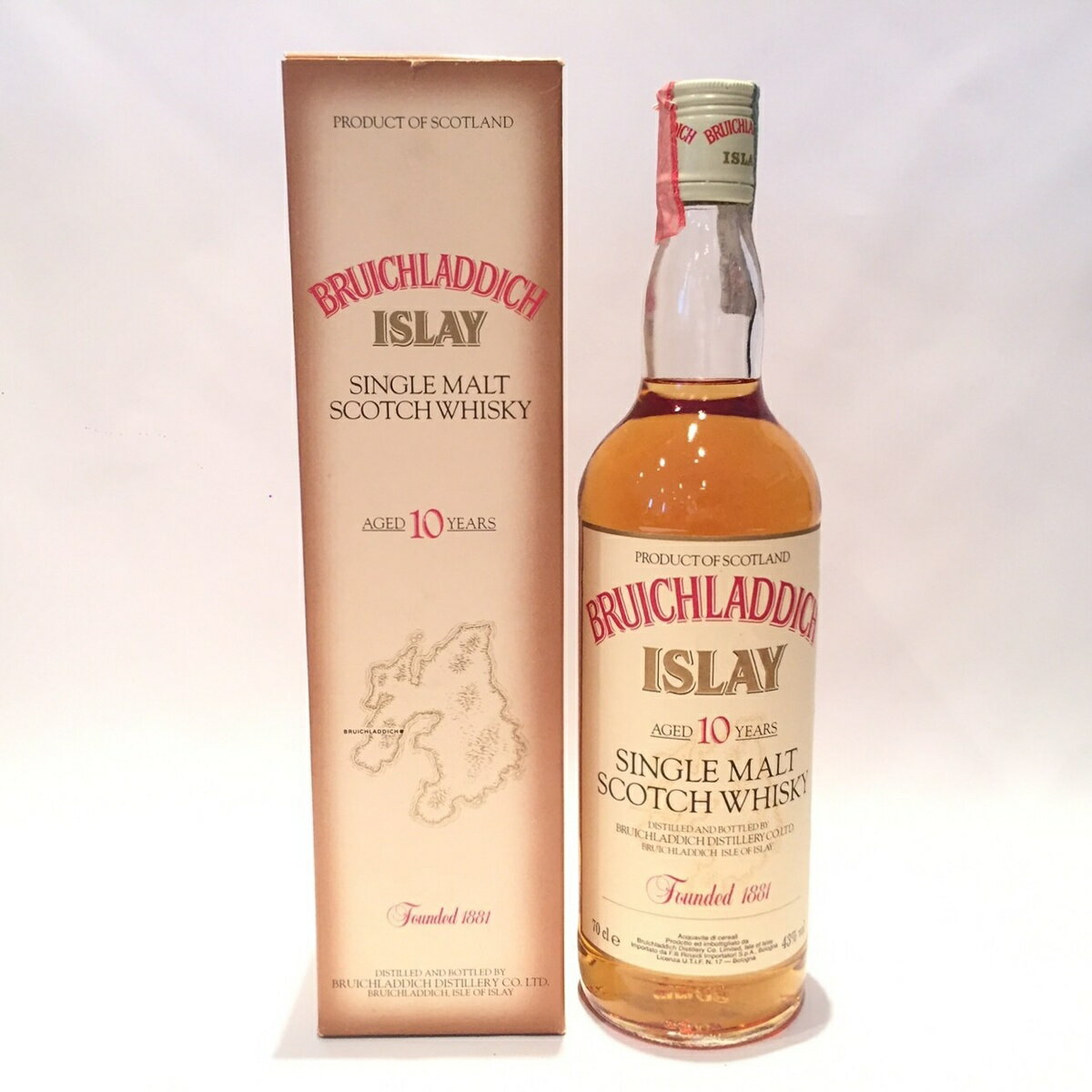 ブルイックラディ ブルイックラディBruichladdichOriginal Bottling10 Years old43% vol / 70cl F.LLi