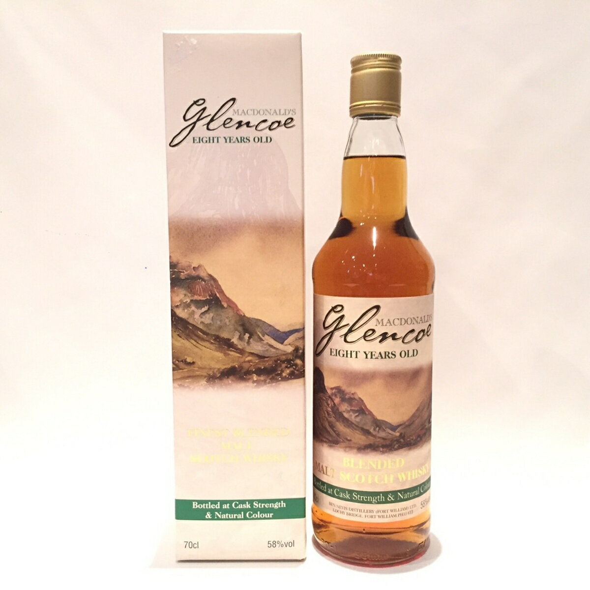 BEN NEVIS グレンコーGlencoeBen Nevis Distillery8 Years old58%vol / 70cl