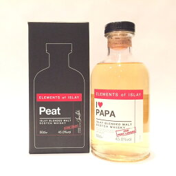 エリクサーディスティラリーElixir DistillersI Love PapaElements of IslayPeat45.0%vol / 50cl For Peat Lovers