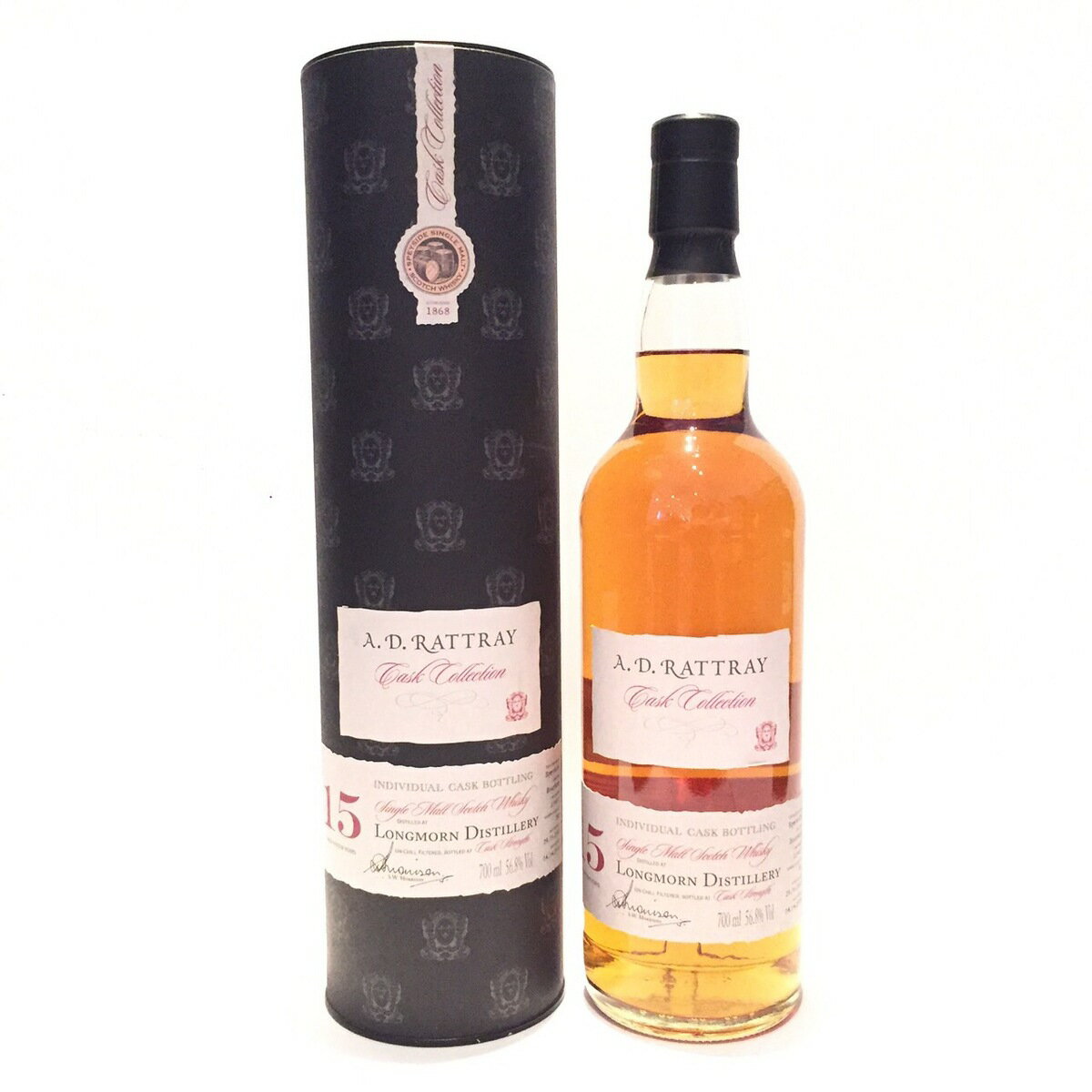 ロングモーン ロングモーンLongmornA. D. RattrayCask Collection1992 - 200815 Years Old56.8%