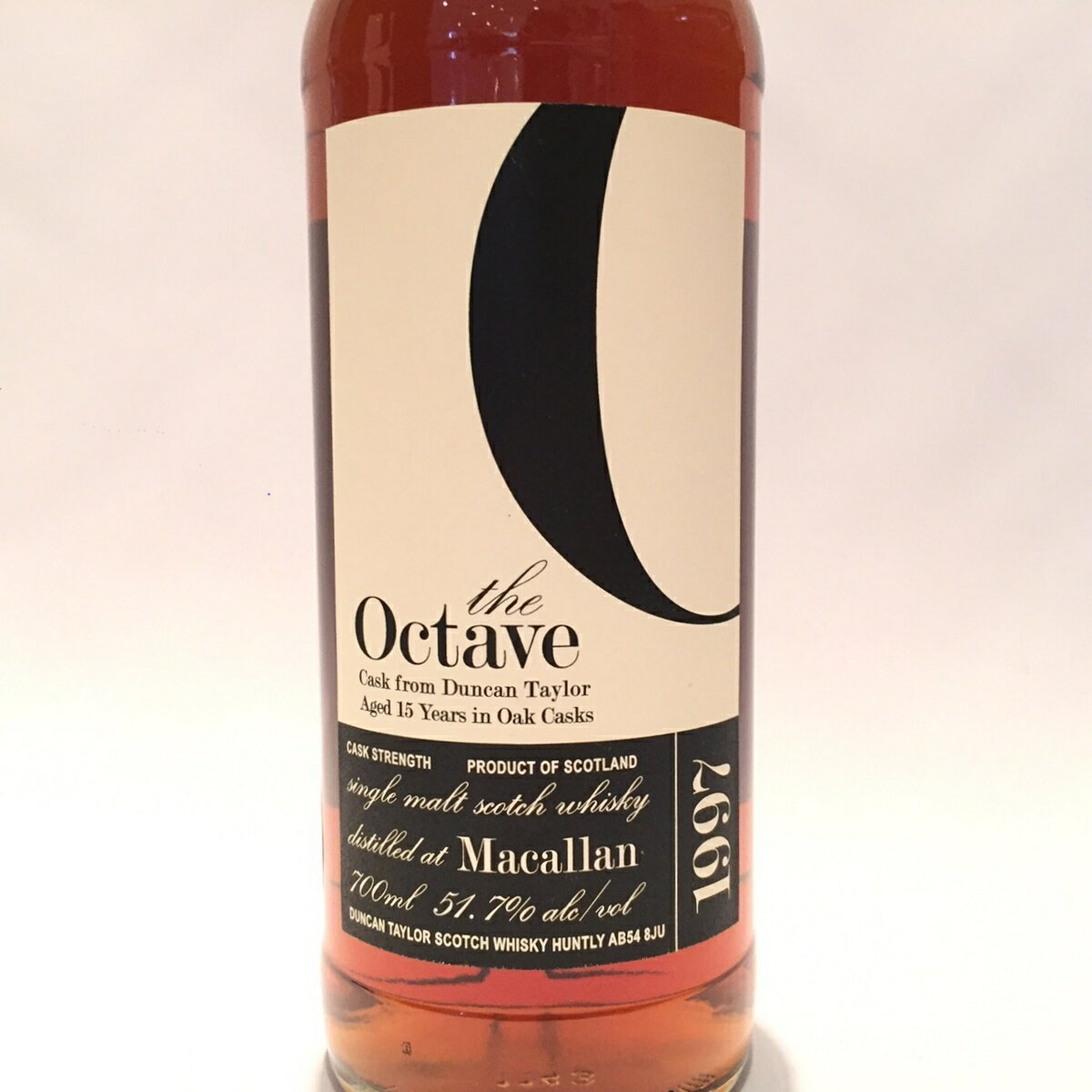 マッカラン Macallan Duncan Taylor & Co. Ltd. the Octave 1997 - 2013 15 Years old 51.7% alc/vol / 700ml Cask 724713 One of 67 Ex-Sherry Cask