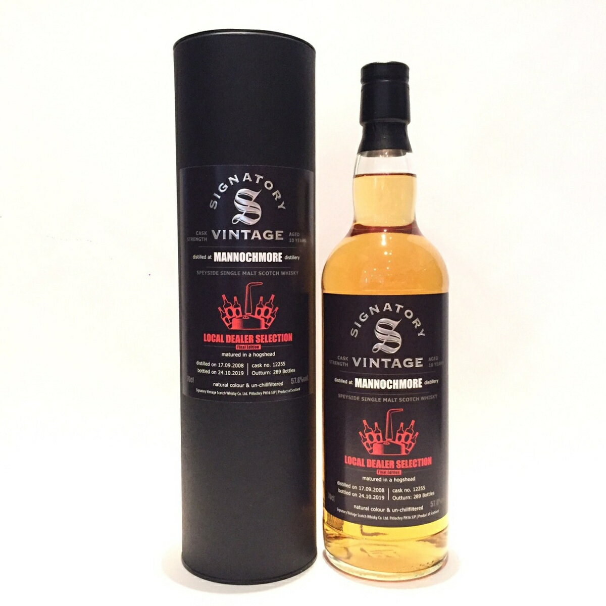 }mbNAMannochmoreSignatory VintageLocal Dealer Selection2008 - 201910 Years Old57.8%vol. / 70clCask 12255Hogshead matured