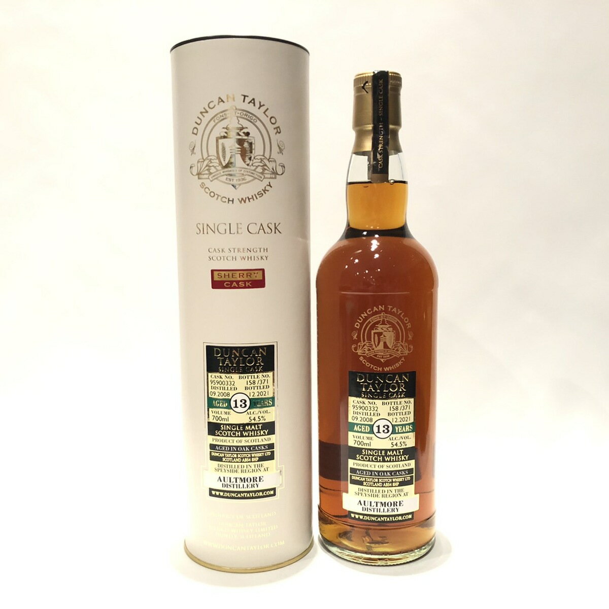 オルトモア オルトモアAultmoreDuncan Taylor & Co. Ltd.Single Cask2008 - 202113 years ol