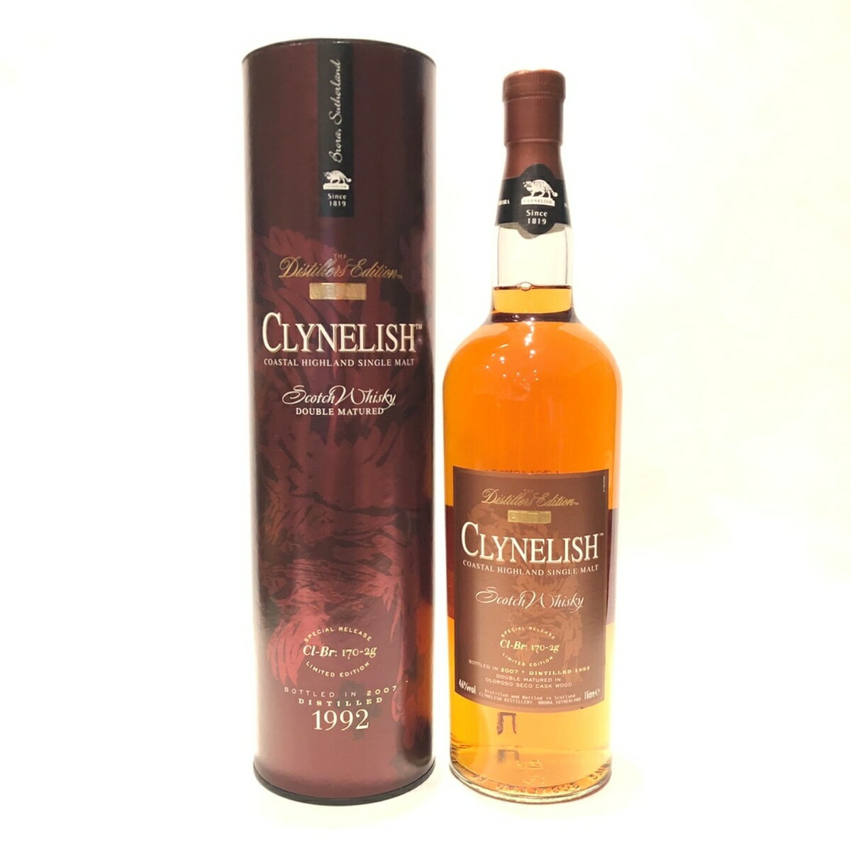 饤̥å Clynelish Original Bottling Distillers Edition 1992 - 2007 46%vol / 1000 ml Finished in Oloroso Seco Cask Double Matured