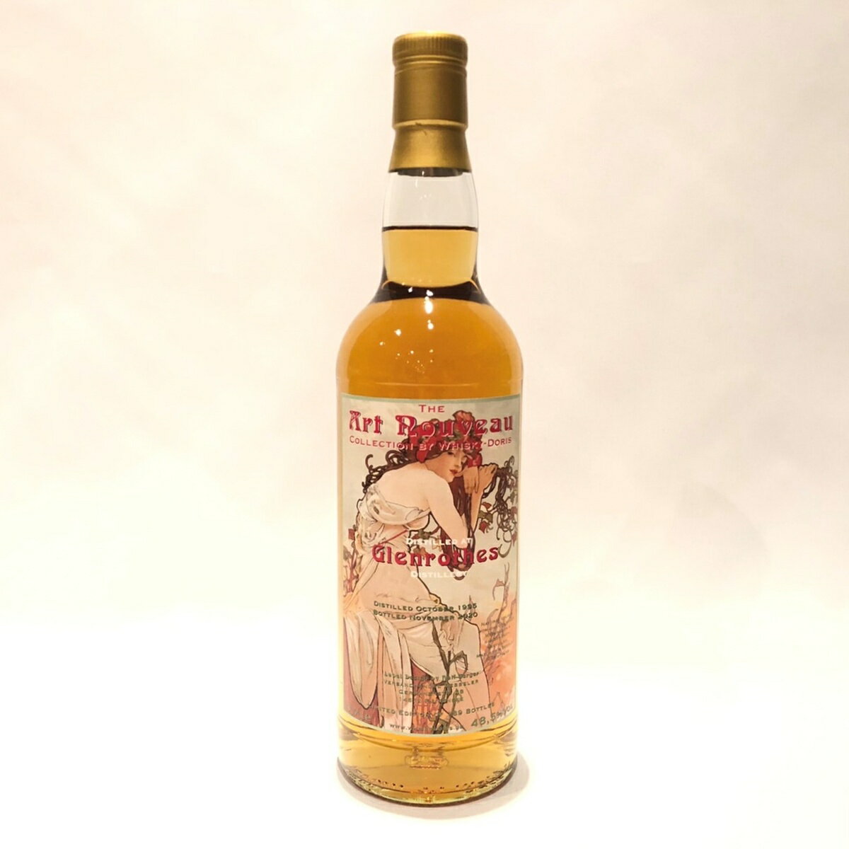 グレンロセスGlenrothesWhisky - DorisThe Art Nouveau Collection1995 - 202048.5%VOL / 700 mlMatured in Sherry Butt