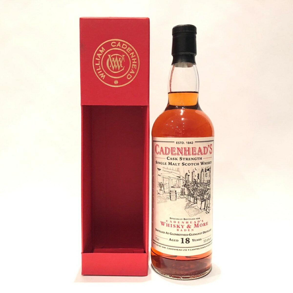 グレンロセスGlenrothesWm. CadenheadAnnual Release2001 - 201918 years old53.6%vol / 700 mlFinished in Tawny Port Hogshead