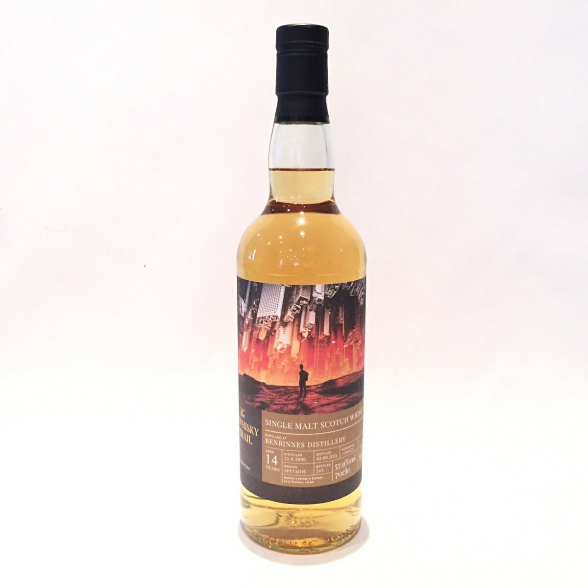 ベンリネスウィスキートレイルBenrinnesThe WHISKY TRAILCYBER PUNK2006 - 202114 Years old57.9%vol / 70clSINGLE CASKCask Strength