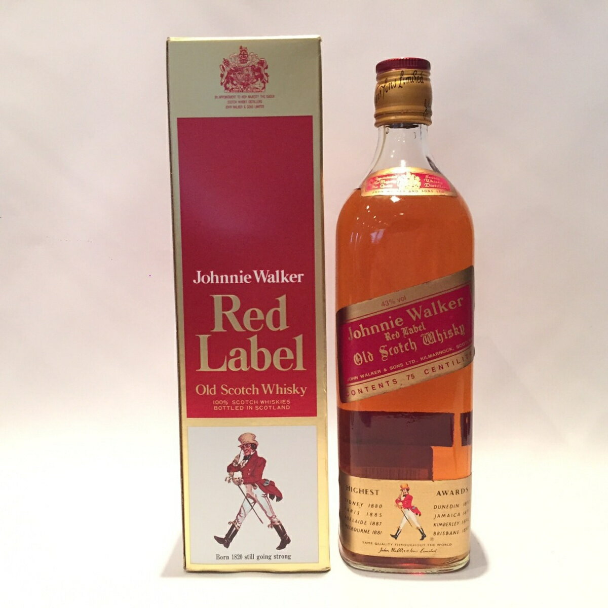 特級 ジョニーウォーカー Johnnie Walker Red Label 43% / 750mlのサムネイル