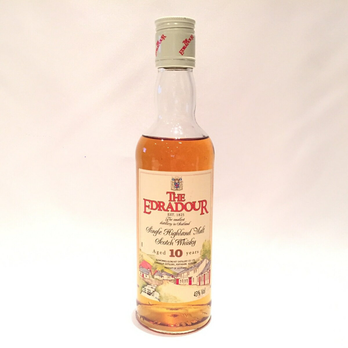 エドラダワー Edradour Original Bottling Aged 10 Years 43% vol / 33.33cl