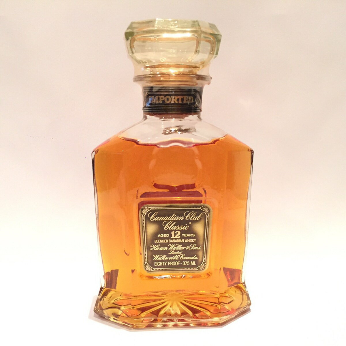 カナディアンクラブ Canadian Club Classic 12Years Old 80PROOF / 375ml