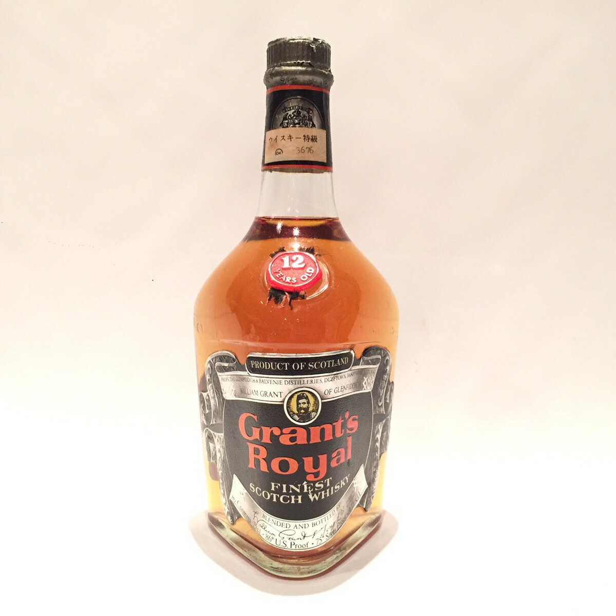 特級 グランツ GRANT'SROYAL 12 Years Old 86PROOF / 75cl