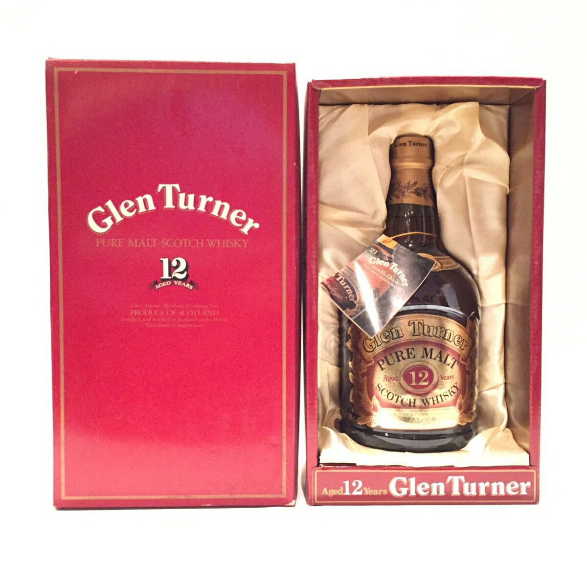 特級 グレン ターナー Glen TurnerPure MaltAged 12 Years 43度 / 700ml