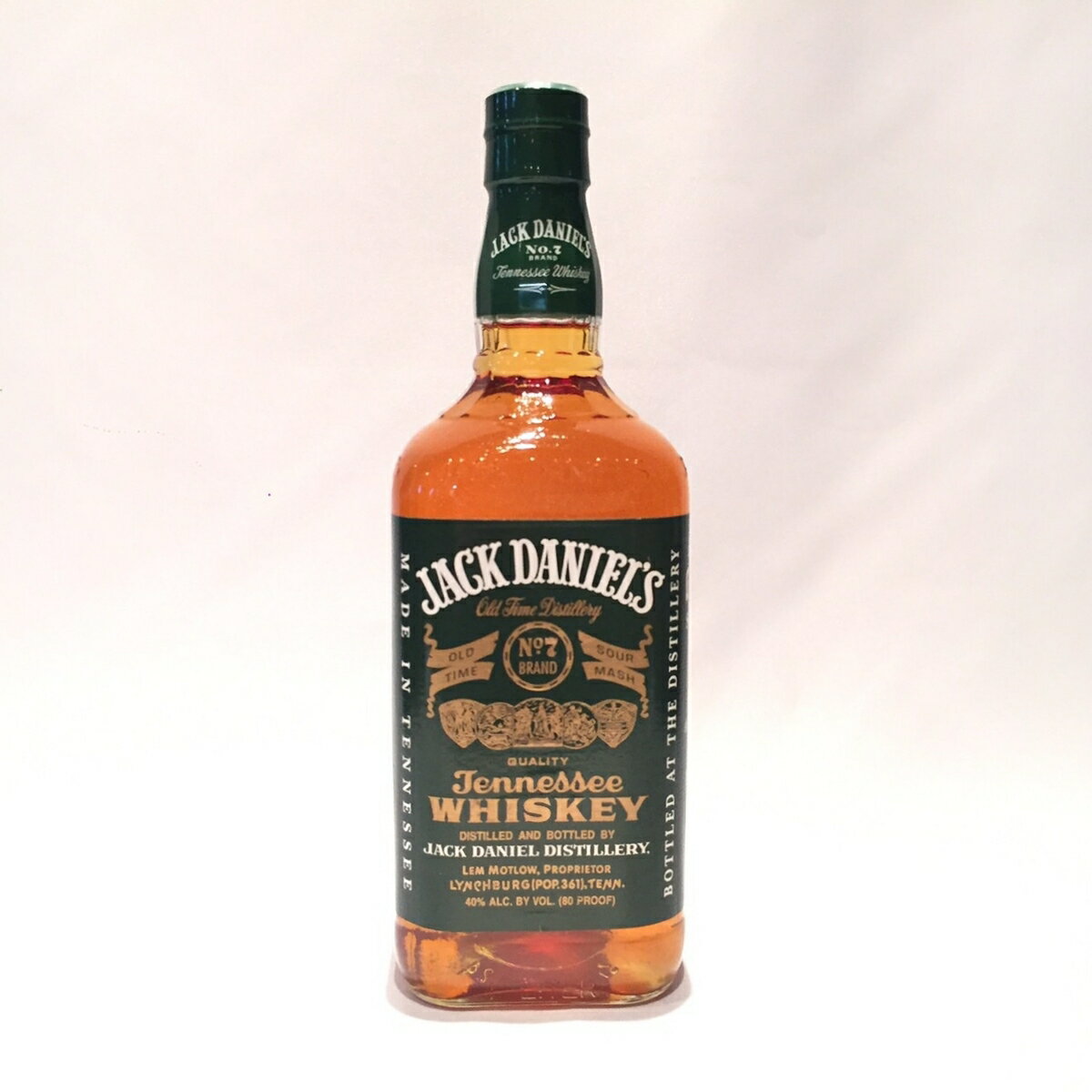 ジャックダニエルグリーンラベルNo.7Jack Daniel'sOld TimeNo.780PROOF / 1litter