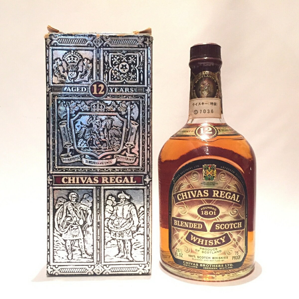 【箱入り】特級 シーバス リーガル CHIVAS REGAL12 Years75PROOF / 26 2/3FL.OZ