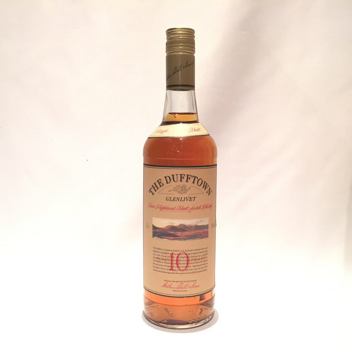 _t^E OxbgDUFFTOWN GLENLIVET Aged 10 Years 40 / 75cl