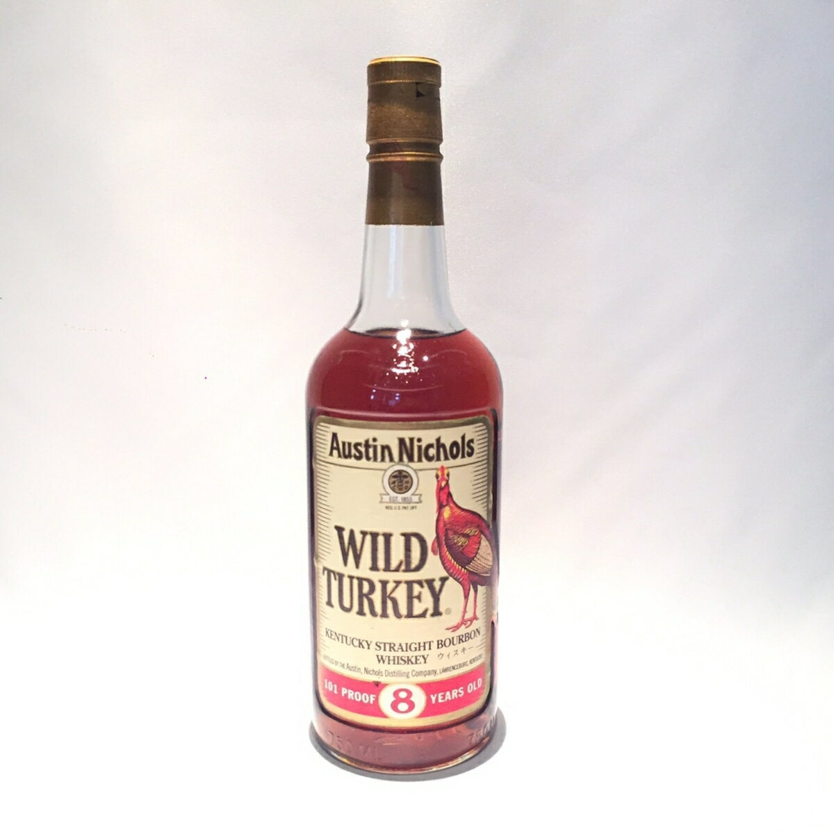 ワイルドターキーWild Turkey Austin Nichols 8 Years Old101 PROOF / 750ML