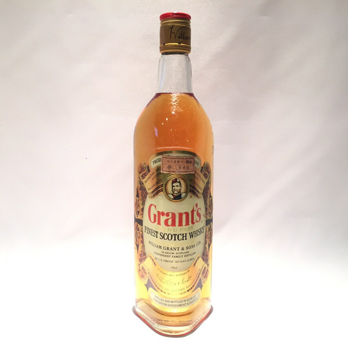 特級 グランツGRANT'S86PROOF / 75cl