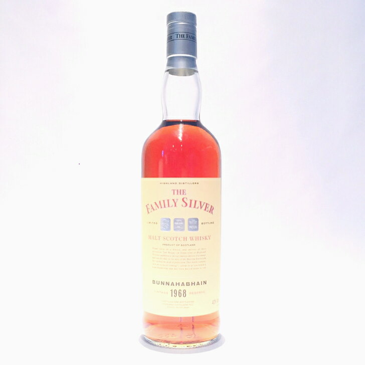 ブナハーブン 1968ザ ファミリー シルバーBUNNAHABHAIN 1968THE FAMILY SILVER40％vol. / 70cl