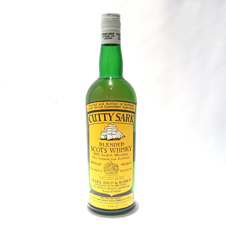 特級カティサークCUTTY SARK86Proof / 4/5Quart