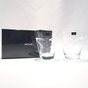 HOYA保谷クリスタルホヤ ペア ロックグラスHOYA CRYSTALpair rock glass