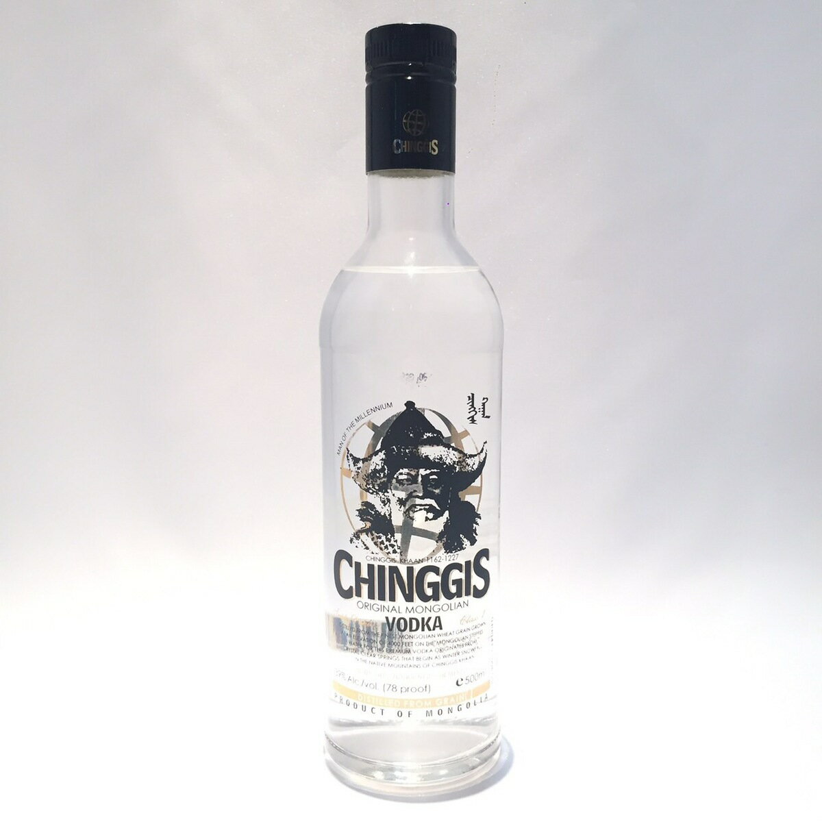 チンギスウォッカCHINGGIS VODKA39%Alc.vol