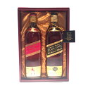 ジョニーウォーカー黒ラベル　ウイスキー 特級ジョニーウォーカー 2本セット赤ラベル黒ラベル 12年Johnnie Walker setRed LabelBlack Label　Aged 12Years43度 / 750ml43度 / 750ml