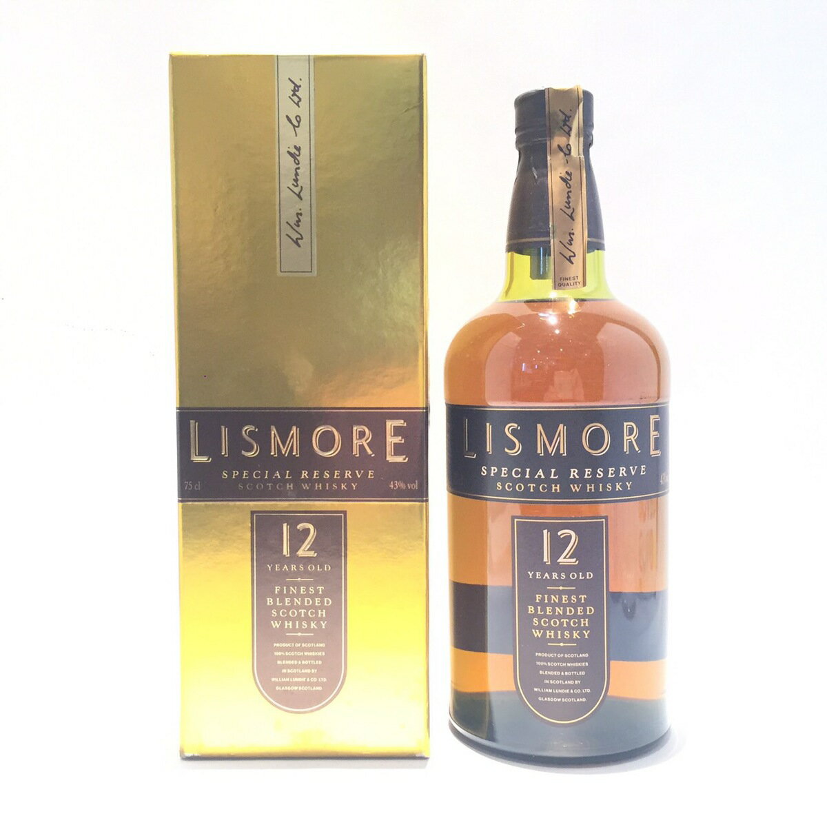 リズモア 12年LISMORE 18 YEARS OLDSpecial Reserve43% / 750ml