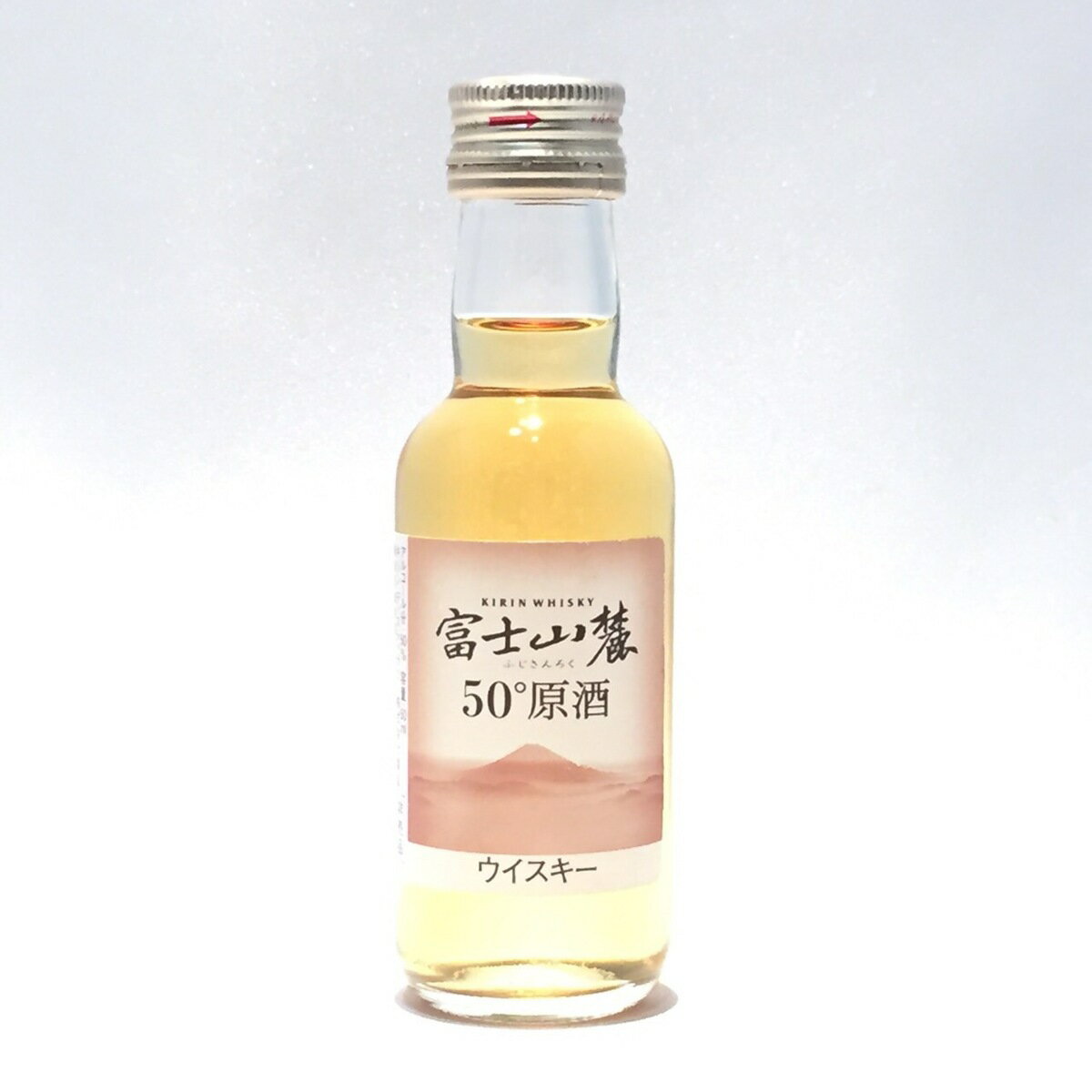 キリン ウイスキー富士山麓50°原酒KIRIN WHISKYThe foot of Mt. Fuji50℃ Unprocessed sake50％ / 50ml