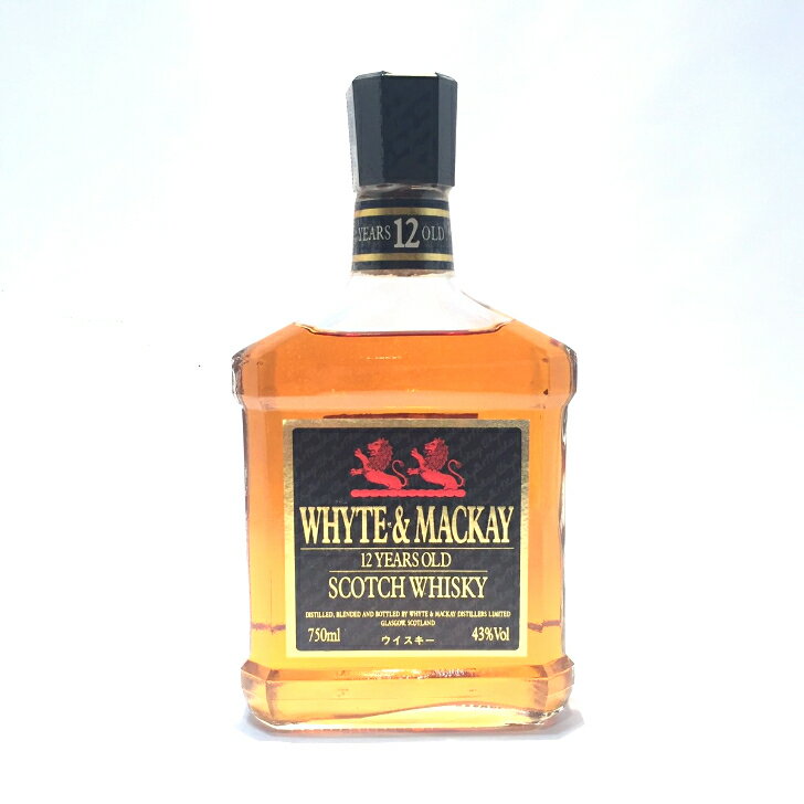 ホワイト＆マッカイ 12年WHYTE＆MACKAY12YEARS OLD43%vol. / 750ml