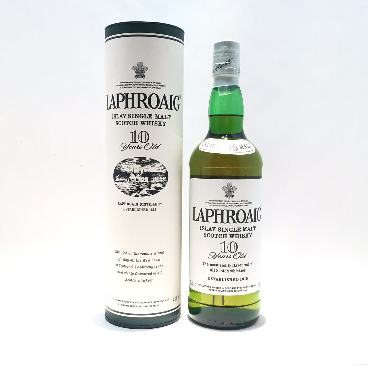 ラフロイグ10年LAPHROAIG10 Years Old43% vol / 75 cle