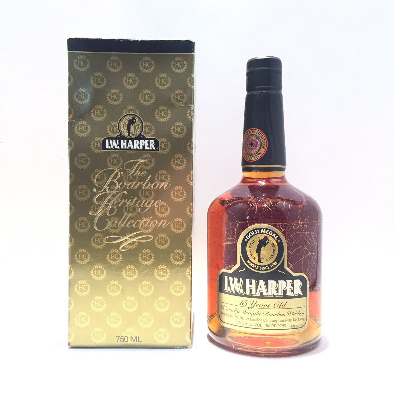 I.W.ハーパーゴールドメダル 15年I.W.HARPERGOLD MEDAL 15 years Old40%ALC. / vol (80 PROOF) / 750ML