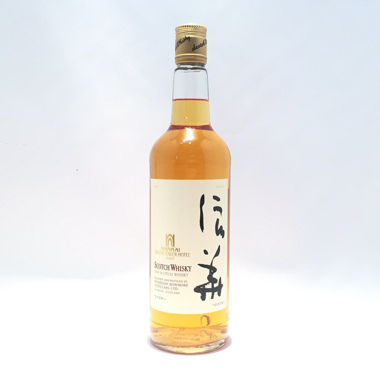 南海サウスタワーホテル 大阪モリソン ボウモア”NANIWA”NANKAISOUTH TOWER HOTEL OSAKAMorison Bowmore”NANIWA”ALC.43% / 750ML
