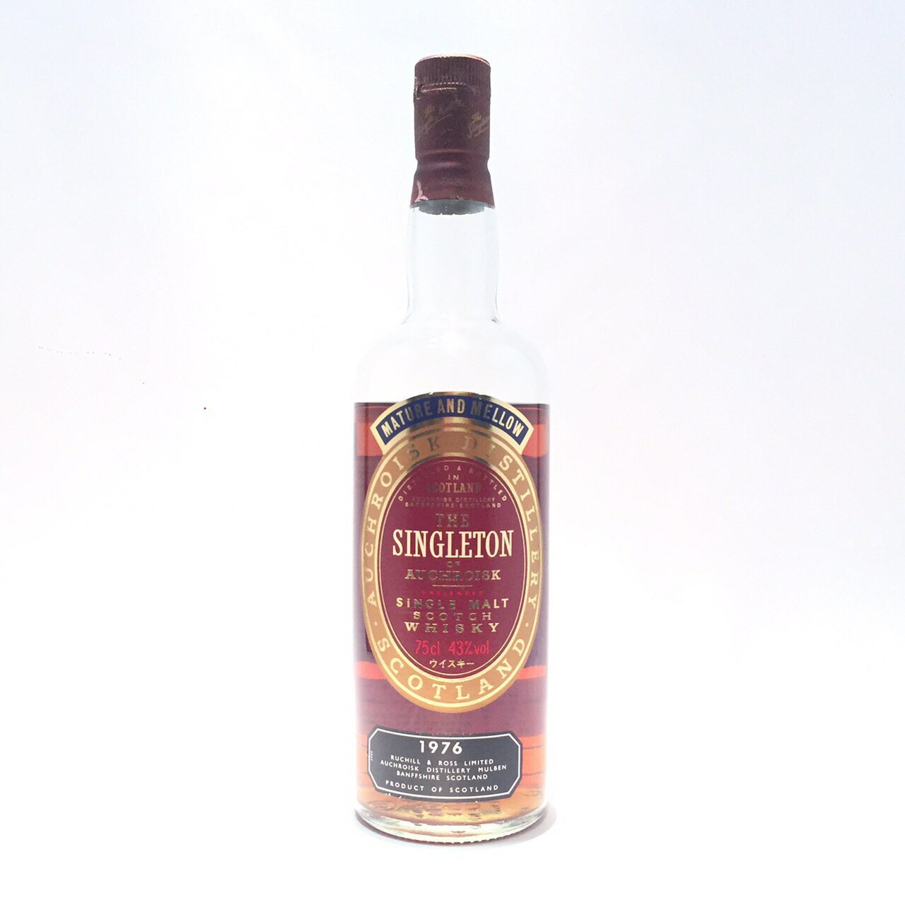 シングルトン オブ オスロスク1976 - 1990THE SINGLETON OF AUCHROISK 43 vol / 75cl (容量画像参照)