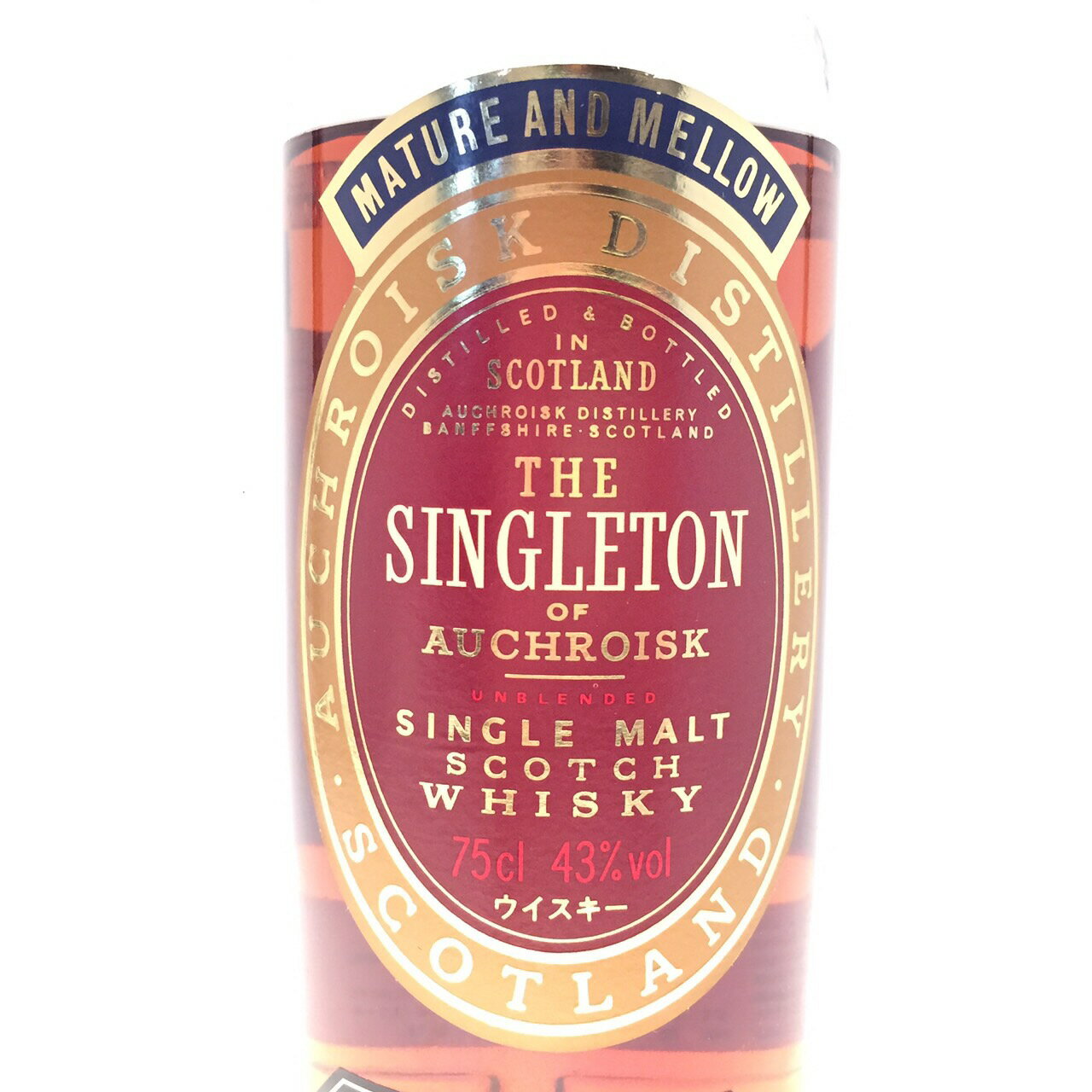 シングルトン オブ オスロスク1976 - 1990THE SINGLETON OF AUCHROISK 43%vol / 75cl (容量画像参照)