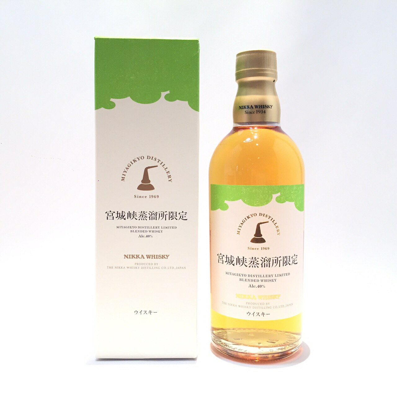 ニッカ宮城峡蒸溜所限定ブレンデッドウイスキーNIKKAMIYAGIKYO DISTILLERYBLENDED WHISKYAlc.40% / 500ml