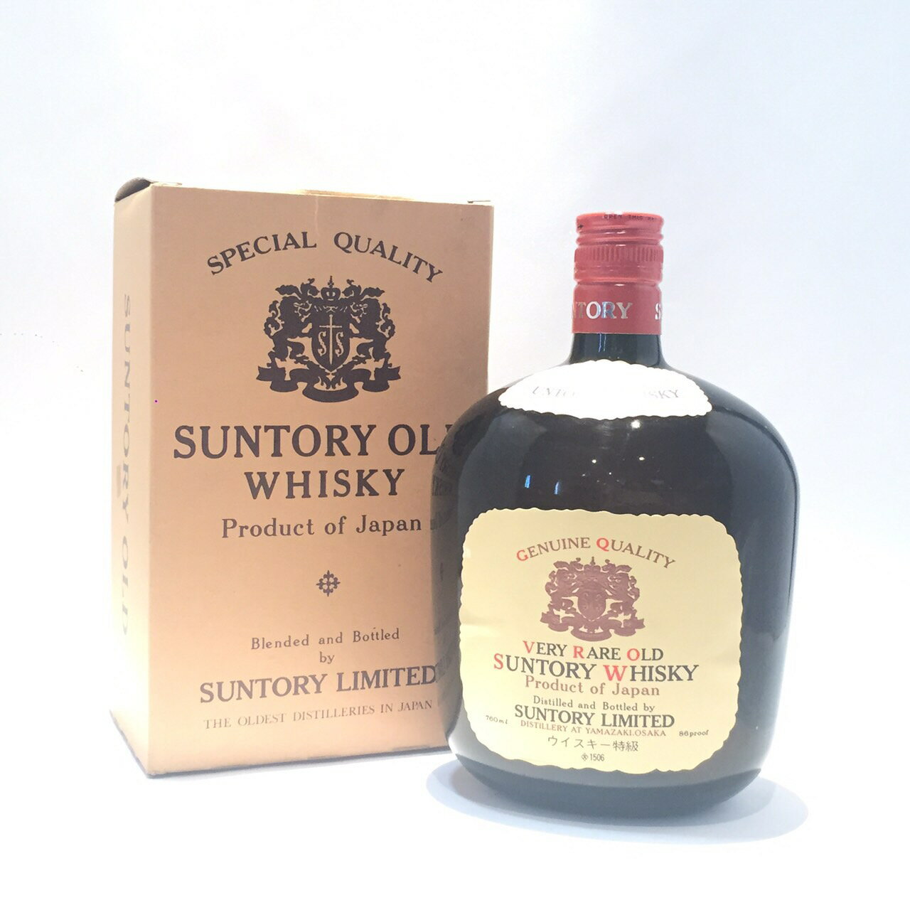 特級サントリー ウイスキーベリー レア オールドSUNTORY WHISKYVERY RARE OLD43％ / 760ml