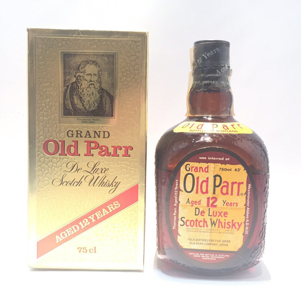 グランド オールドパー 12年デラックスGrand Old Parr　AGED 12 YEARSDeLuxe 43° / 750ml